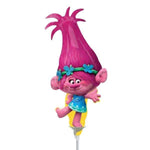 Anagram Mylar & Foil Trolls Poppy 15″ Airfill Balloon