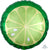 Anagram Mylar & Foil Tropical Lime Balloon