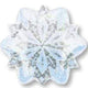 White Christmas Snowflake 18″ Balloon