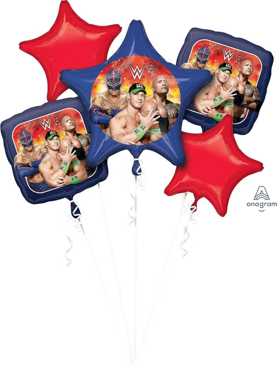 WWE Wrestlers Balloon Bouquet instaballoons Wholesale