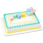 B-A-B-Y Blocks Cake Kit by DecoPac from Instaballoons