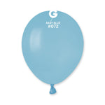 Baby Blue 5″ Latex Balloons by Gemar from Instaballoons