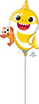 Baby Shark (requires heat-sealing) 14″ Foil Balloon by Anagram from Instaballoons