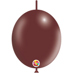 Balloonia Latex Chocolate Deco-Link 12″ Latex Balloons (100 count)