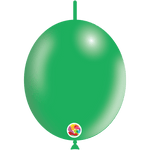 Balloonia Latex Green Deco-Link 6″ Latex Balloons (100 count)