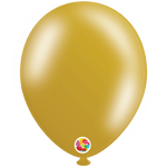 Balloonia Latex Metallic Gold 12″ Latex Balloons (50 count)