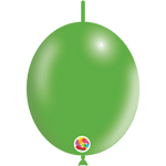 Balloonia Latex Metallic Green Deco-Link 12″ Latex Balloons (100 count)