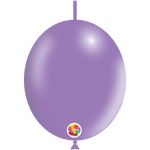 Balloonia Latex Metallic Lavender Deco-Link 12″ Latex Balloons (100 count)