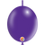 Balloonia Latex Metallic Purple Deco-Link 6″ Latex Balloons (100 count)