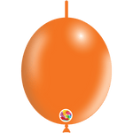 Balloonia Latex Orange Deco-Link 12″ Latex Balloons (100 count)