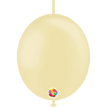 Balloonia Latex Pastel Matte Yellow Deco-Link 12″ Latex Balloons (50 count)
