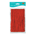 Beistle Fish Netting Red