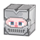 8-Bit Knight Box Head 9″ x 9″