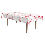 Beistle Party Supplies Bloody Handprints Table Cover