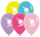 Unicorn Print 11″ Latex Balloons (50 count)
