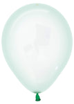 Betallic Latex Crystal Pastel Green 5″ Latex Balloons (100)