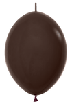 Betallic Latex Deluxe Chocolate 6″ Link-O-Loon Balloons (50 count)