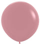Deluxe Rosewood 24″ Latex Balloons (10 count)