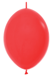 Betallic Latex Fashion Red 12″ Link-O-Loon Balloons (50 count)