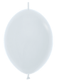 Globos blancos de moda de 6″ Link-O-Loon (50 unidades)