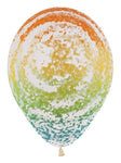 Betallic Latex Graffiti Rainbow 11″ Latex Balloons (50 count)