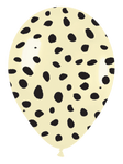 Betallic Latex Pastel Ivory Cheetah Print 11″ Latex Balloons (50 count)