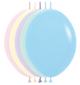 Pastel Matte Assortment 12″ Link-O-Loon Balloons (50 count)