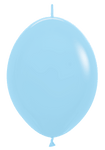 Betallic Latex Pastel Matte Blue 12″ Link-O-Loon Balloons (50 count)