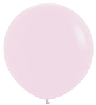 Betallic Latex Pastel Matte Pink 24″ Latex Balloons (10)