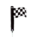 Betallic Mylar & Foil 14" Checkered Flag Mini Shape Balloon
