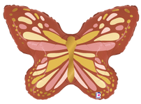 Betallic Mylar & Foil Boho Butterfly 29″ Balloon