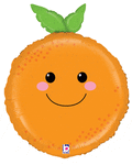 Betallic Mylar & Foil Citrus Orange Produce Pal 26″ Balloon