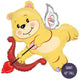 Cupido Oso Gigante 42" Día de San Valentín Globo