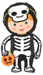 Betallic Mylar & Foil Halloween Linky Skeleton 40″ Balloon