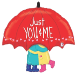 Just You and Me 33" Umbrella Balloon