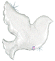 Pearl White Dove 34″ Balloon