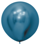 Betallic Mylar & Foil Reflex Blue 24″ Balloons (10 count)