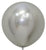Reflex Silver 24″ Latex Balloons (10 count)
