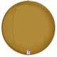 Satin Gold Globe 22″