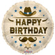 Birthday Cowboy 18″ Balloon