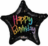 Birthday Star 18″ Foil Balloon by Convergram from Instaballoons