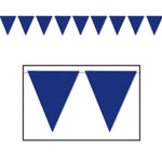 Blue Pennant Banner by Beistle from Instaballoons