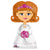 Bride Airwalker 48″ Foil Balloon by Anagram from Instaballoons