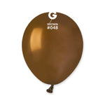 Brown 5″ Latex Balloons by Gemar from Instaballoons