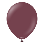 Burgundy 12″ Latex Balloons by Kalisan from Instaballoons