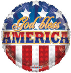 God Bless America 18″ Balloon