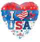 I Love USA 18″ Balloon