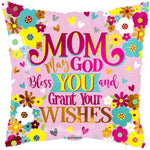 Convergram Mom God Bless You 18″ Balloon