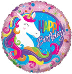 Convergram Mylar & Foil 18″ Birthday Classic Unicorn