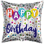 Convergram Mylar & Foil 18″ Happy Birthday Balloonception Balloon